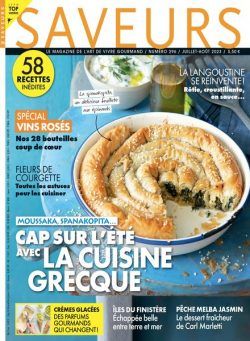 Saveurs France – Juillet-Aout 2023