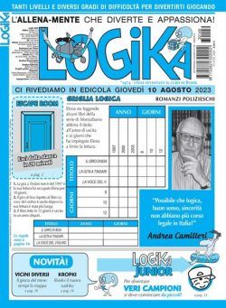 Settimana Logika – 07 luglio 2023