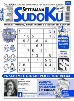 Settimana Sudoku – 12 luglio 2023