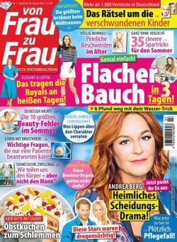 von Frau zu Frau – 26 Juli 2023