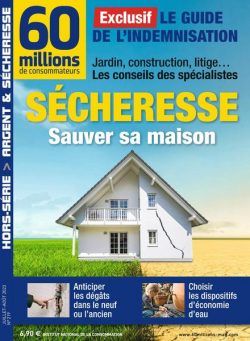 60 Millions de Consommateurs – Hors-Serie – Juillet-Aout 2023