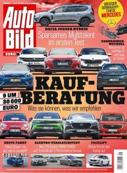 Auto Bild Germany- 03 August 2023