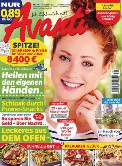 Avanti – 16 August 2023