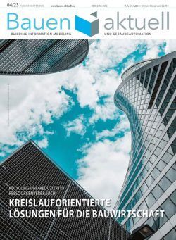 Bauen Aktuell – August-September 2023