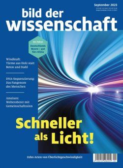 Bild der Wissenschaft – September 2023