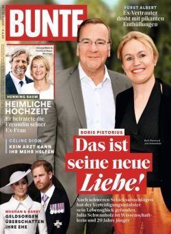 BUNTE – 10 August 2023