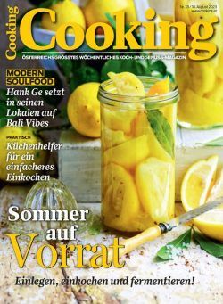 Cooking Austria – 18 August 2023