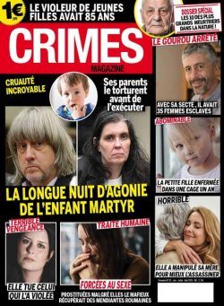 Crimes magazine – juin 2023