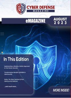 Cyber Defense Magazine – August 2023