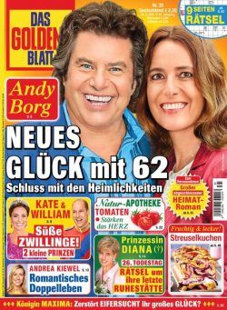 Das Goldene Blatt – 26 August 2023