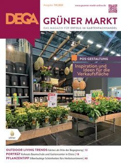 Dega Gruner Markt – Juli-August 2023