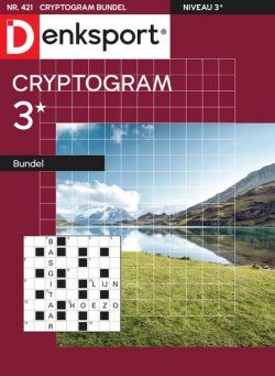 Denksport Cryptogrammen 3 bundel – 10 Augustus 2023