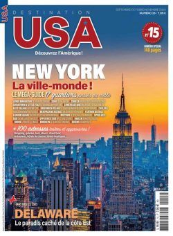 Destination USA – Septembre-Novembre 2023