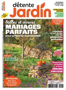 Detente Jardin – Septembre-Octobre 2023