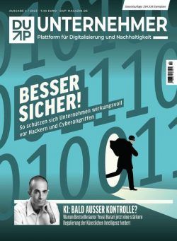 DUP Unternehmer-Magazin – August 2023