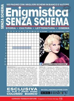 Enigmistica Senza Schema – Settembre 2023