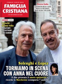 Famiglia Cristiana – 30 Luglio 2023