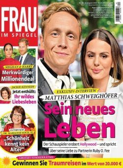 Frau im Spiegel – 16 August 2023