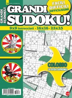 Grandi Sudoku – Agosto-Settembre 2023