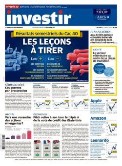 Investir – 5 Aout 2023