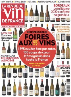 La Revue du Vin de France – Septembre 2023