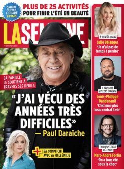 La Semaine – 1 Septembre 2023