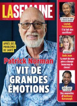 La Semaine – 11 Aout 2023