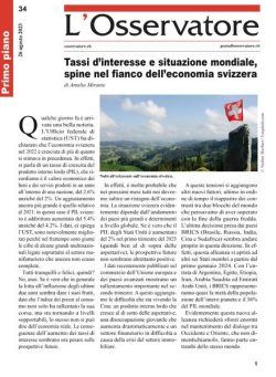 L’Osservatore – 26 Agosto 2023