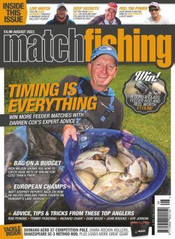 Match Fishing – August 2023