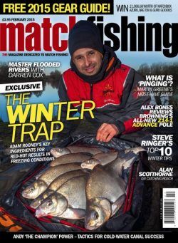 Match Fishing – January 2015