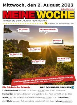 Meine Woche – 2 August 2023