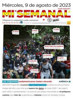 Mi Semanal – 9 Agosto 2023