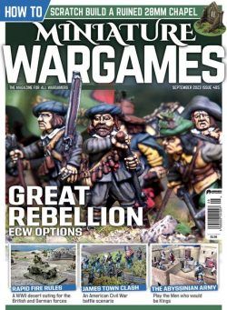 Miniature Wargames – Issue 485 – September 2023