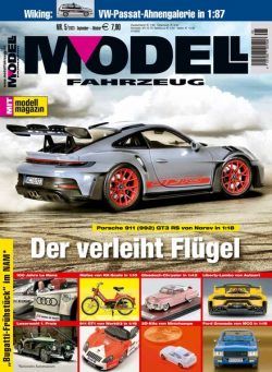 Modell Fahrzeug – August 2023