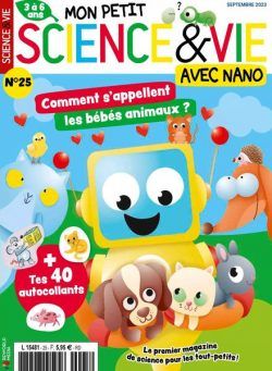 Mon petit Science & Vie avec Nano – Septembre 2023