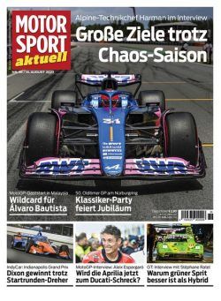 Motorsport aktuell – 16 August 2023