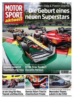 Motorsport aktuell – 2 August 2023