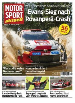 Motorsport aktuell – 9 August 2023