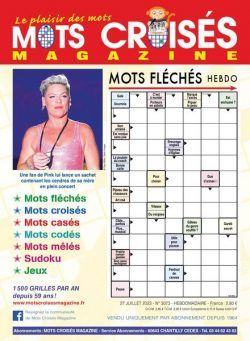 Mots Croises Magazine – 27 Juillet 2023