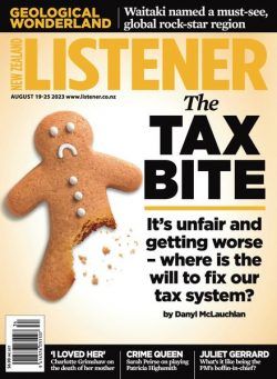 New Zealand Listener – Issue 34 – August 19 2023