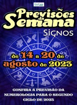 Previsoes da Semana – 14 Agosto 2023