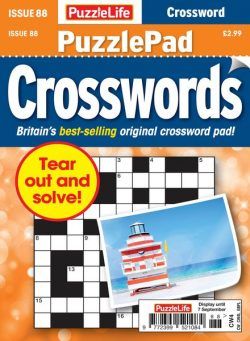 PuzzleLife PuzzlePad Crosswords – Issue 88 – 14 August 2023