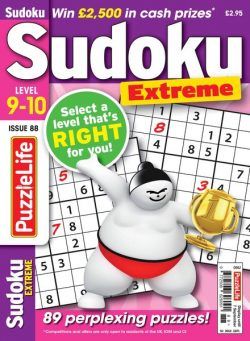 PuzzleLife Sudoku Extreme – Issue 88 – 3 August 2023