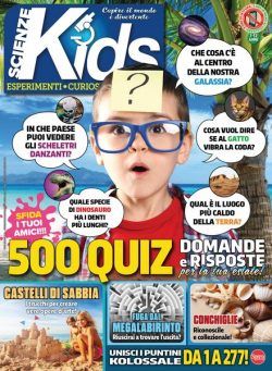 Scienze Kids – Settembre-Ottobre 2023