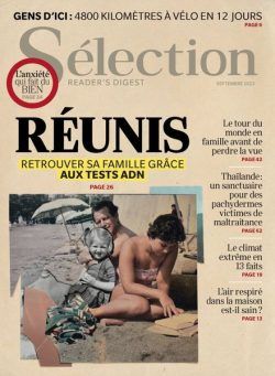 Selection du Reader’s Digest – Septembre 2023