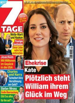 Sieben Tage – 29 Juli 2023