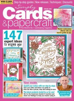 Simply Cards & Papercraft – Issue 248 – August 2023