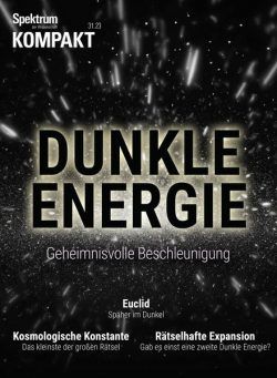 Spektrum Kompakt – Dunkle Energie – 8 August 2023