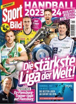 Sport Bild Sonderheft – Handball 2023-2024 – 22 August 2023