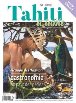 Tahiti a table – Juillet 2023